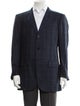 Luciano Barbera Plaid Print Blazer