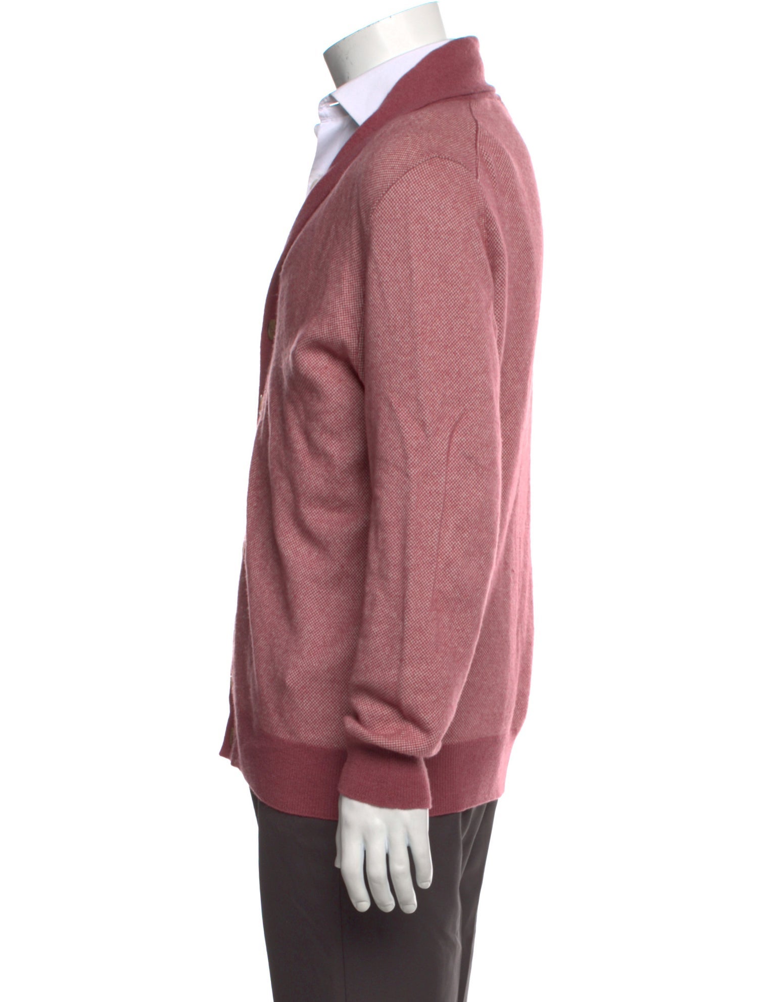 Luciano Barbera Cashmere V-Neck Cardigan