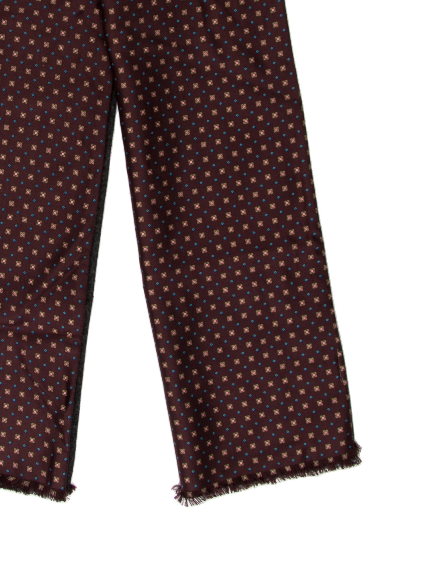 Luciano Barbera Silk Printed Scarf