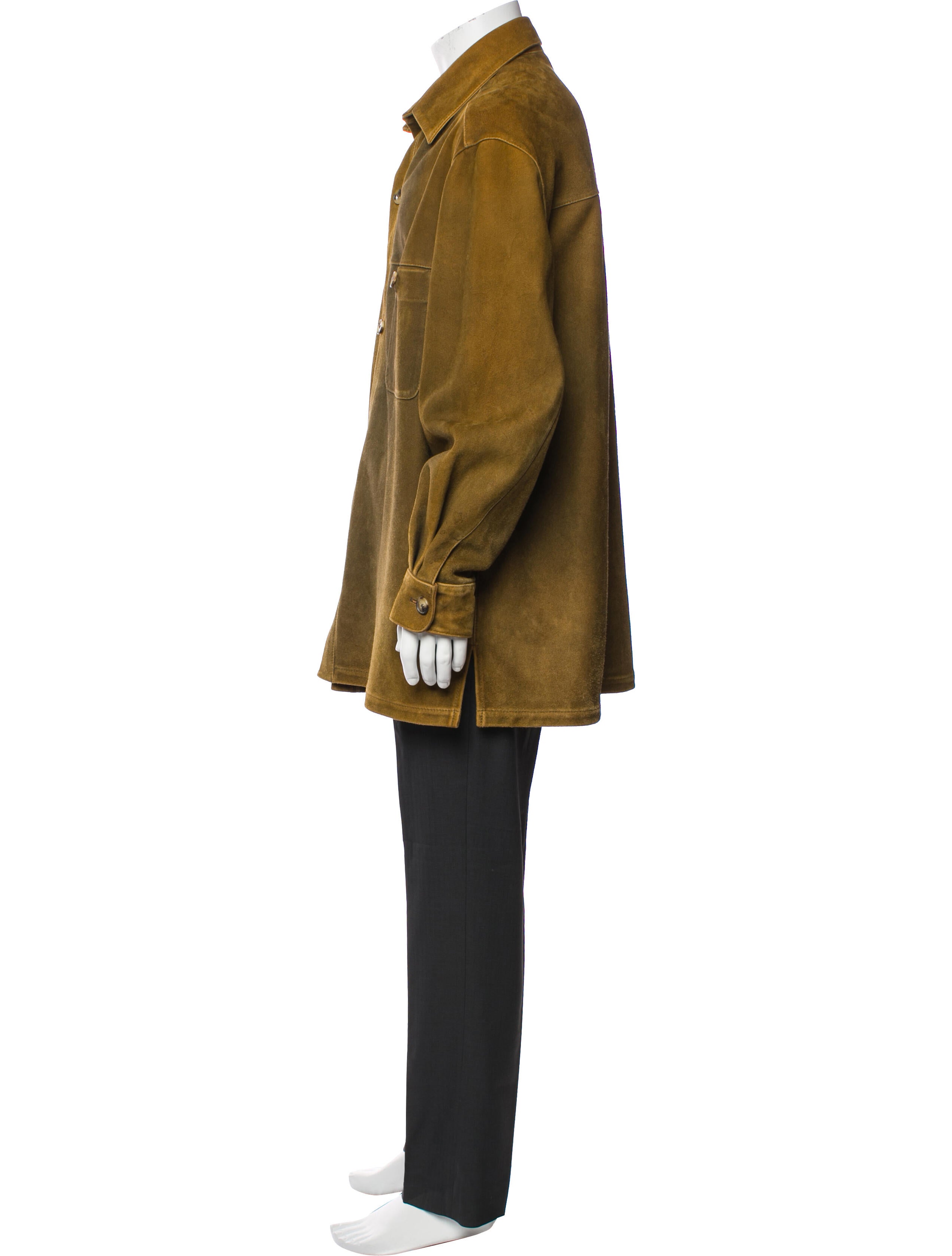 Luciano Barbera Suede Parka