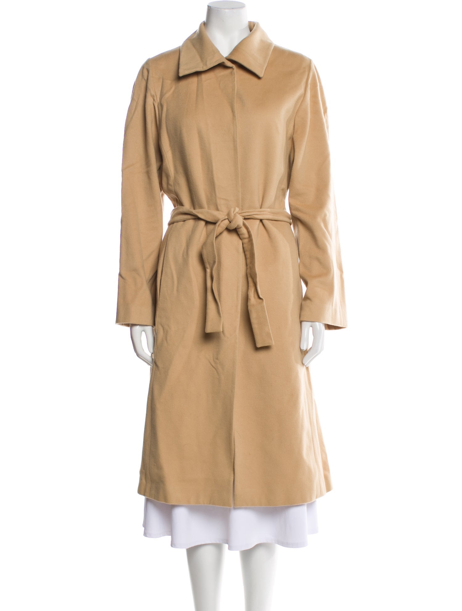Luciano Barbera Cashmere Trench Coat