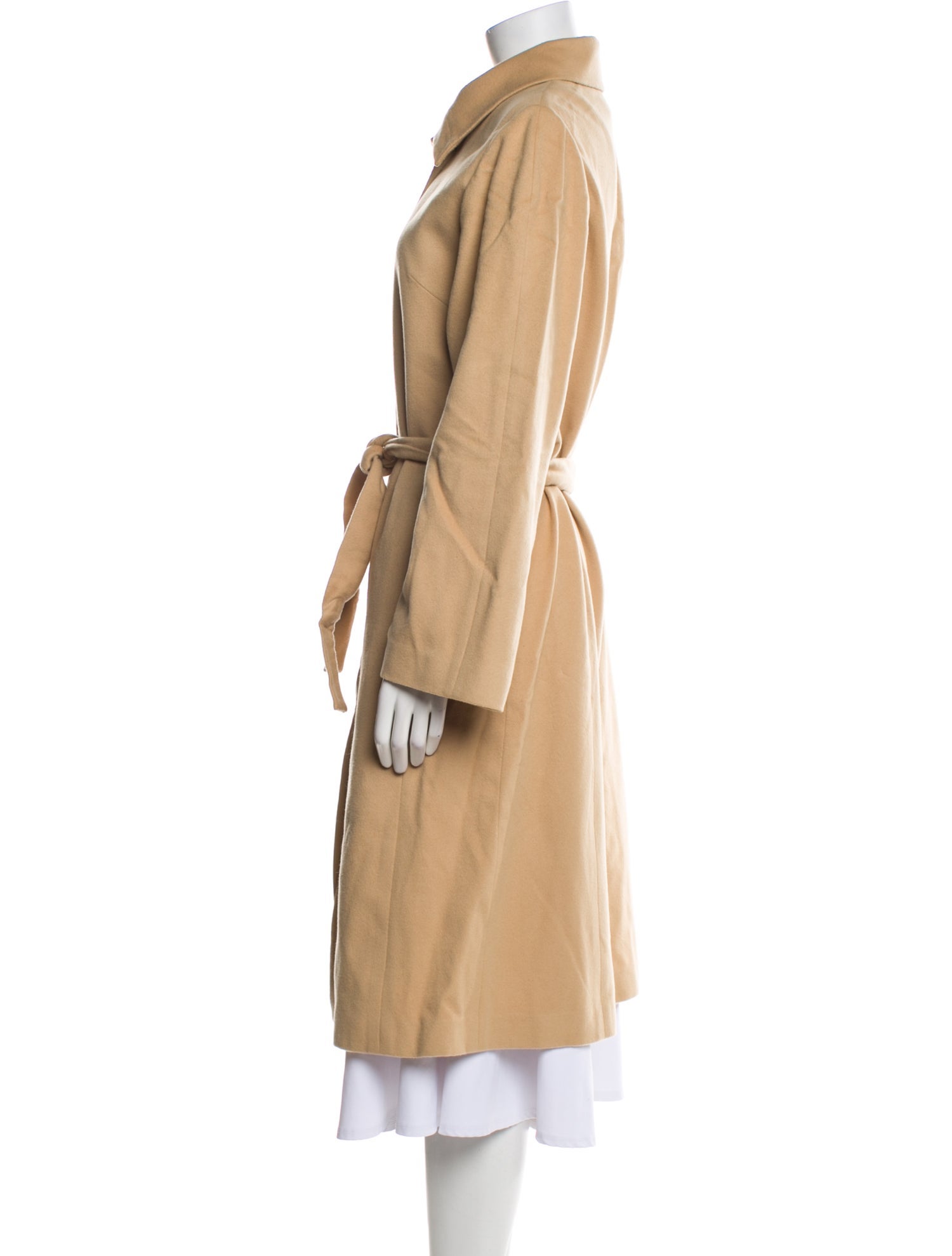 Luciano Barbera Cashmere Trench Coat