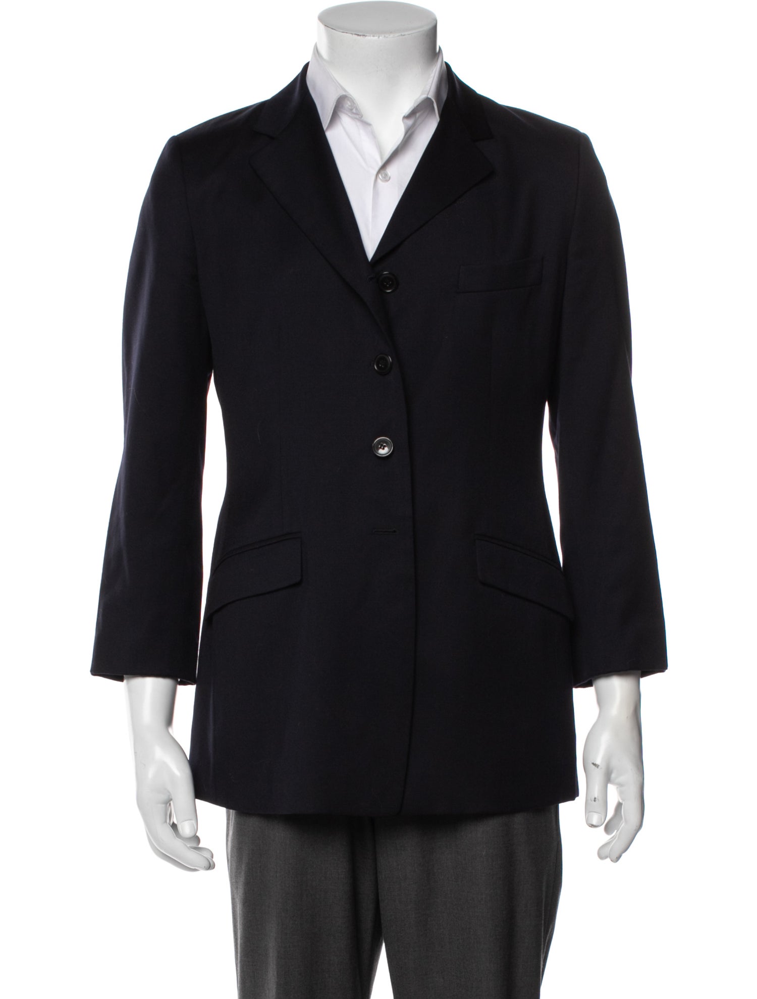 Luciano Barbera Wool Overcoat