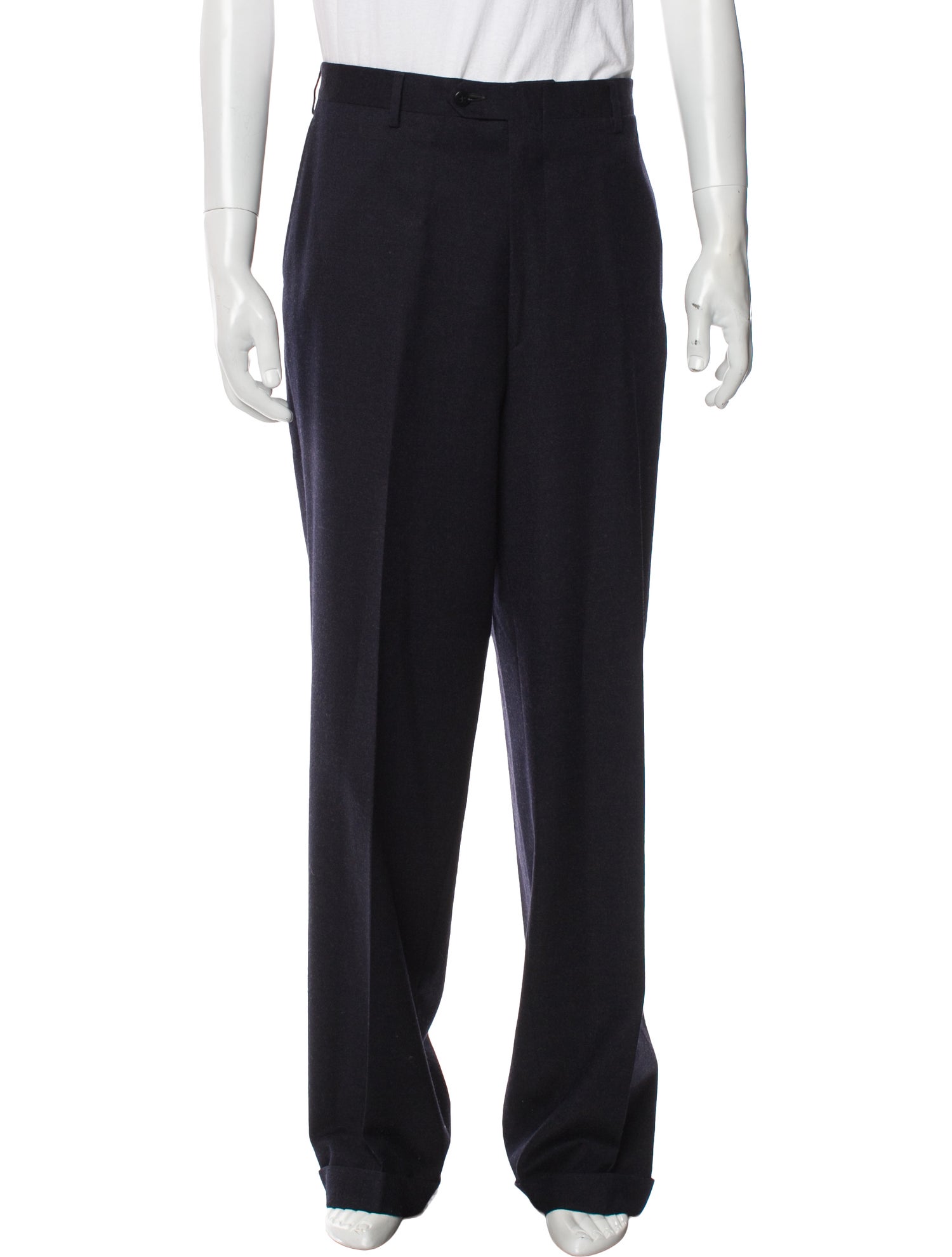 Luciano Barbera Wool Dress Pants