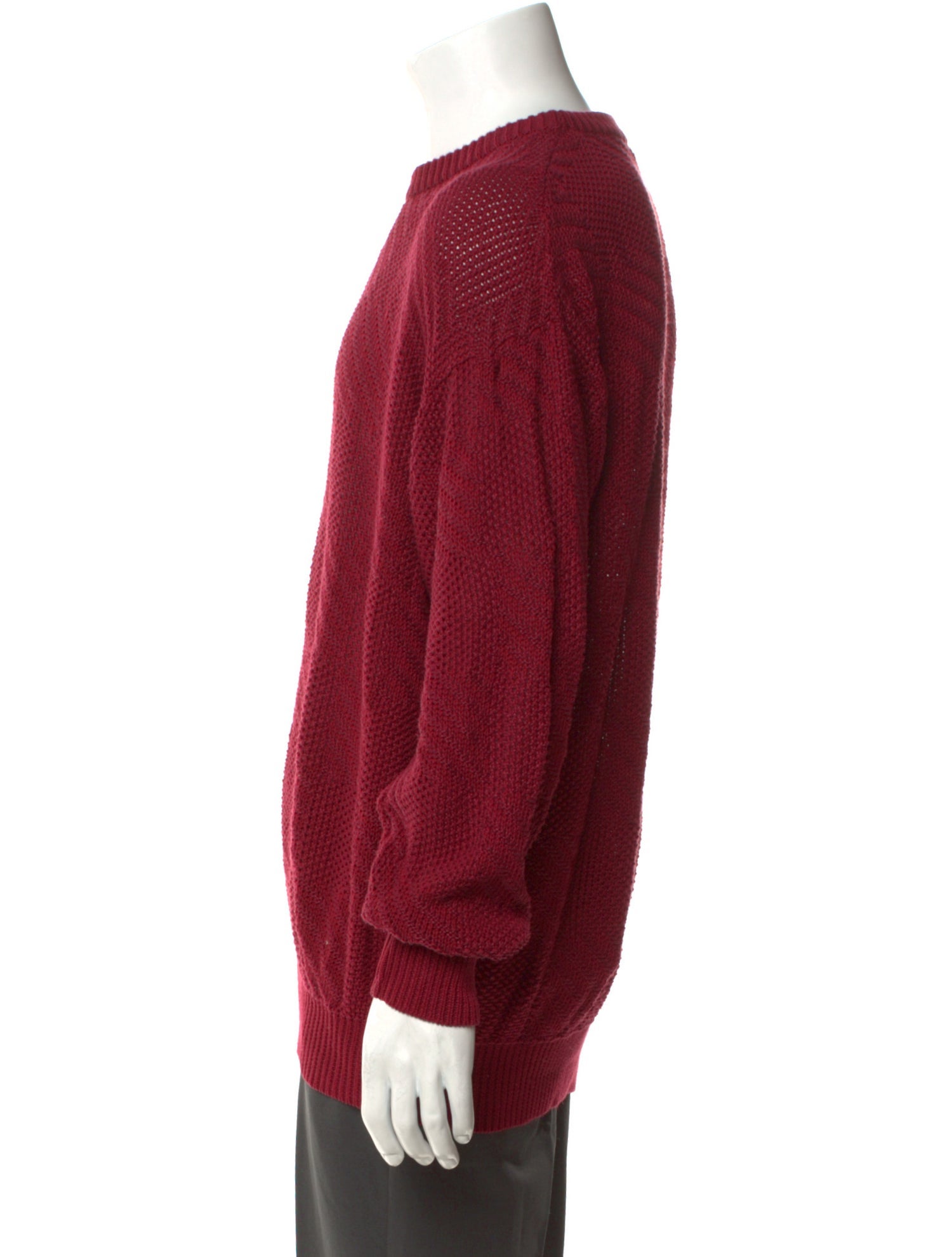 Luciano Barbera Crew Neck Long Sleeve Pullover