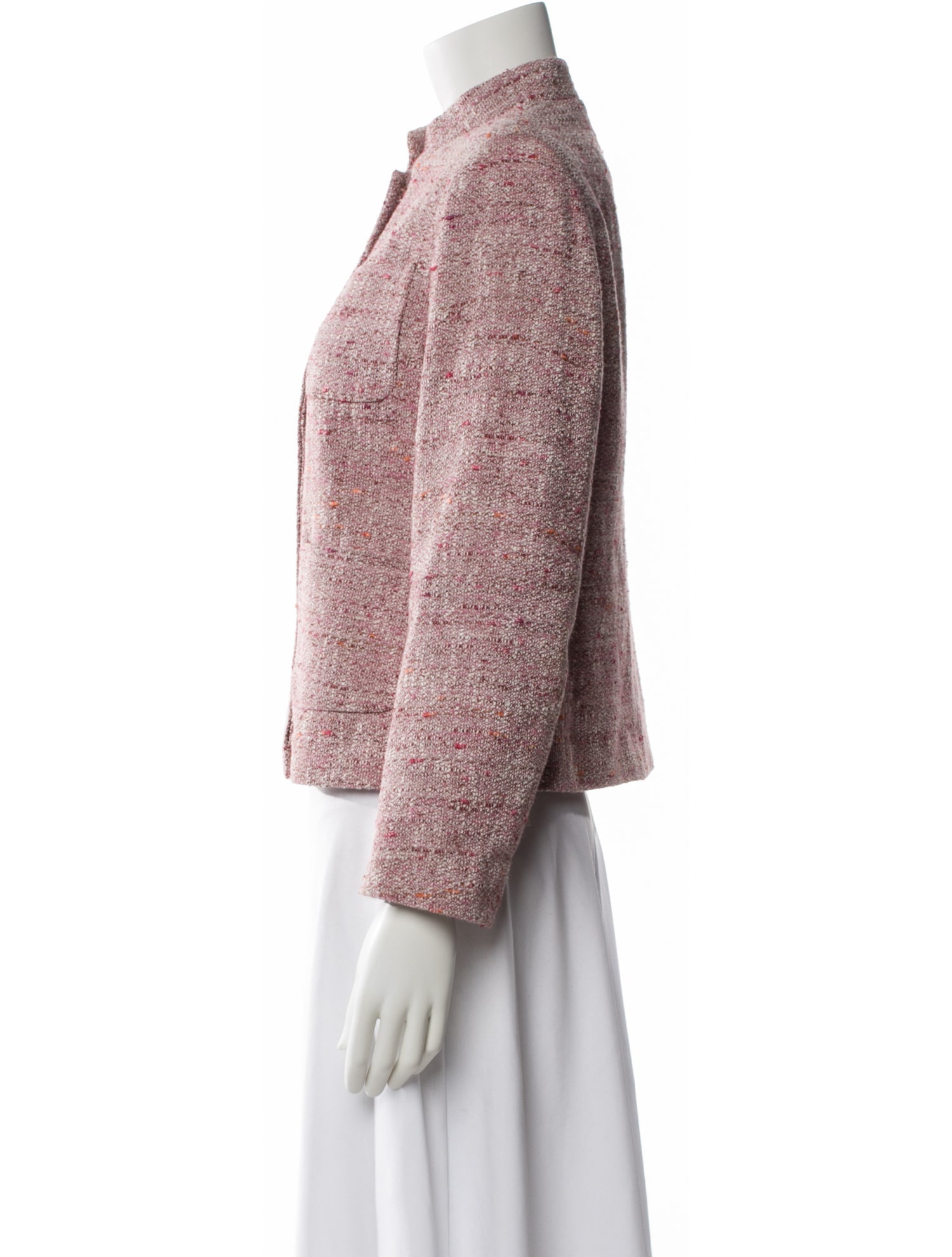 Luciano Barbera Tweed Pattern Evening Jacket