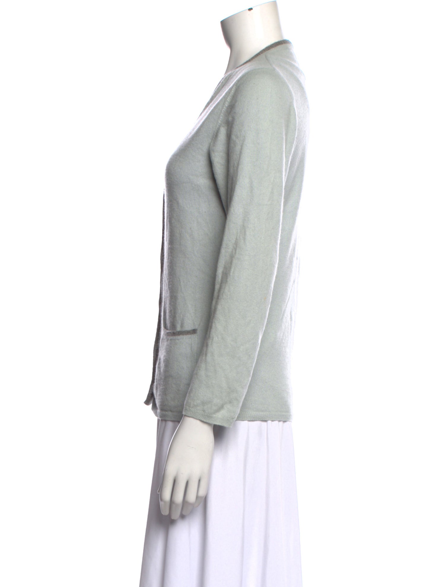 Luciano Barbera Cashmere V-Neck Sweater