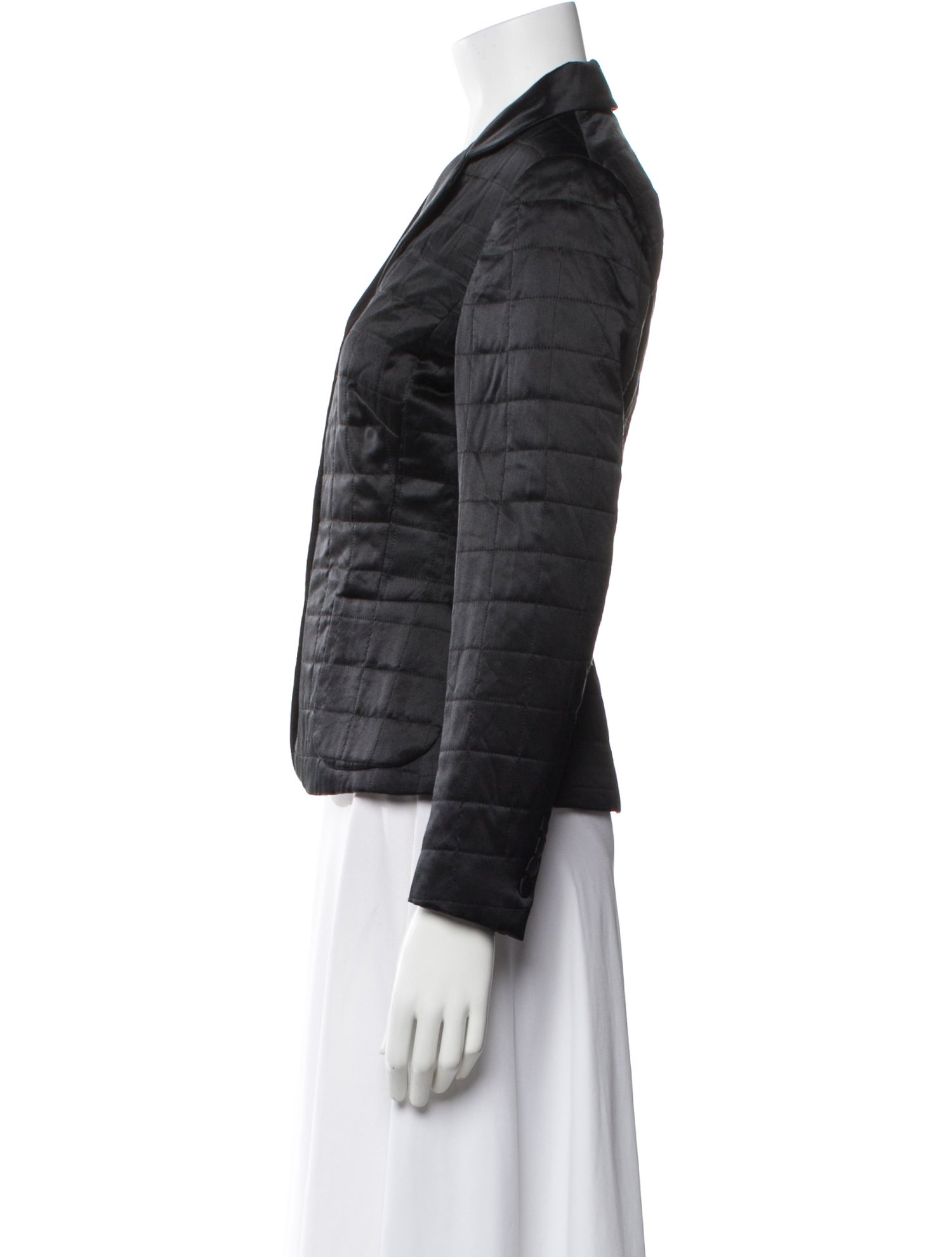 Luciano Barbera Silk Striped Blazer