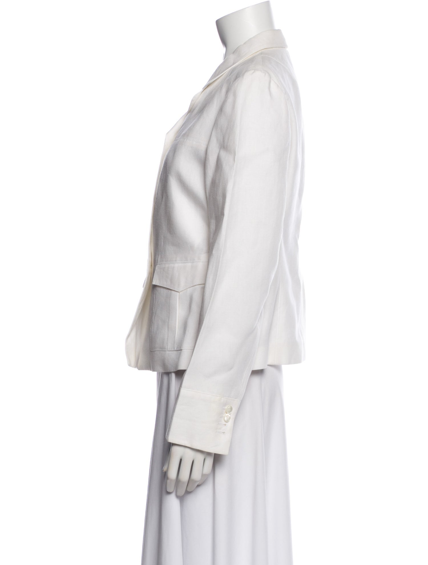 Luciano Barbera Linen Blazer