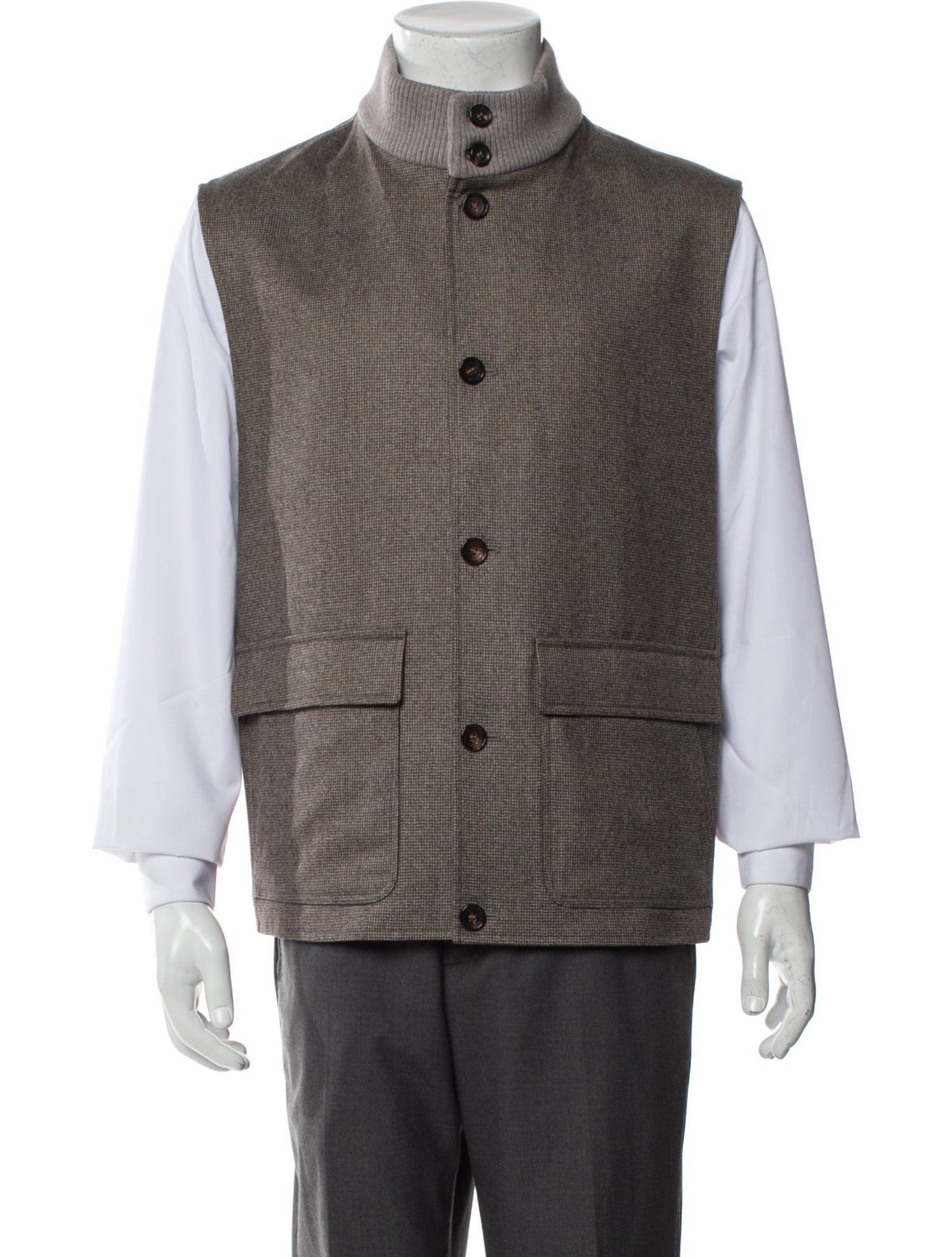 Luciano Barbera Wool Vest