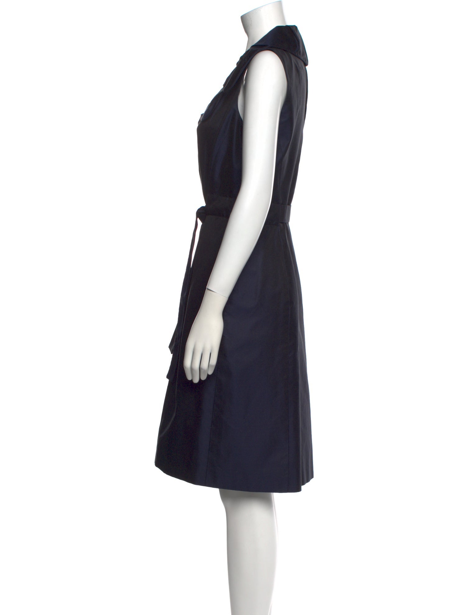 Luca Luca V-Neck Knee-Length Dress