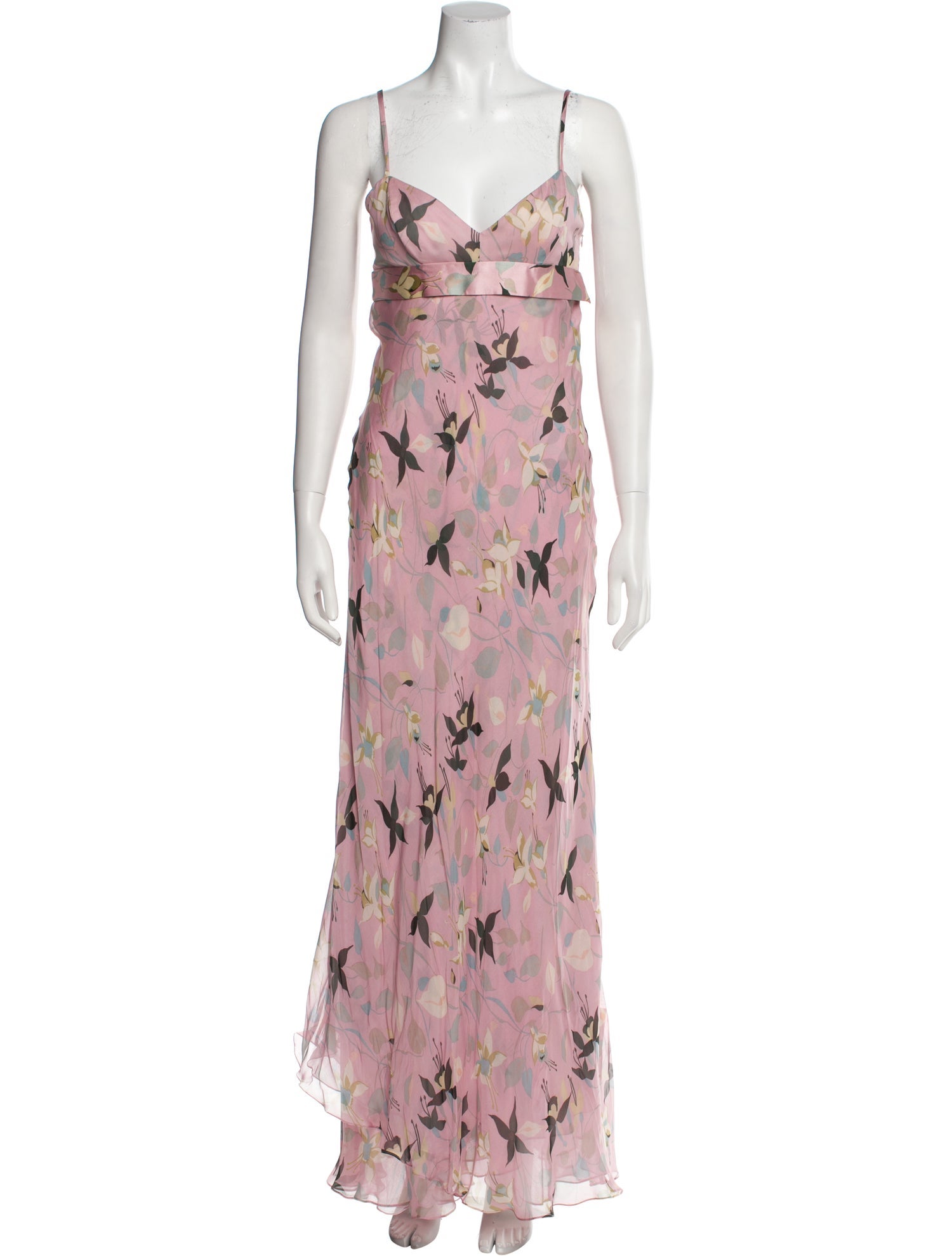 Luca Luca Silk Long Dress w/ Tags