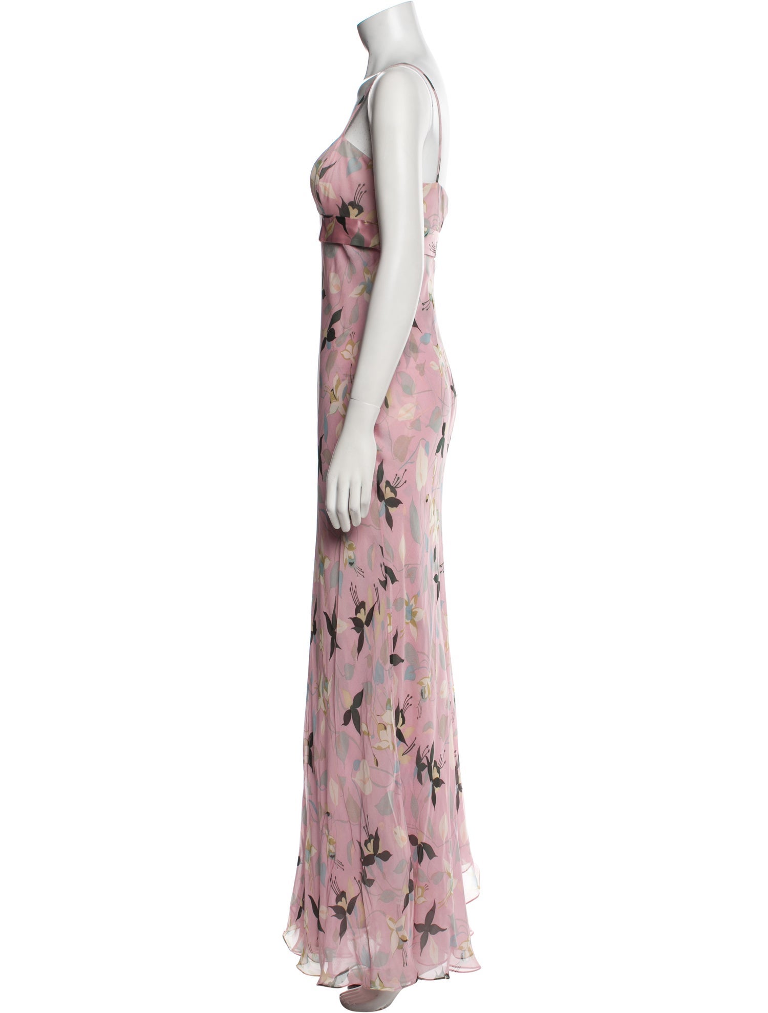 Luca Luca Silk Long Dress w/ Tags