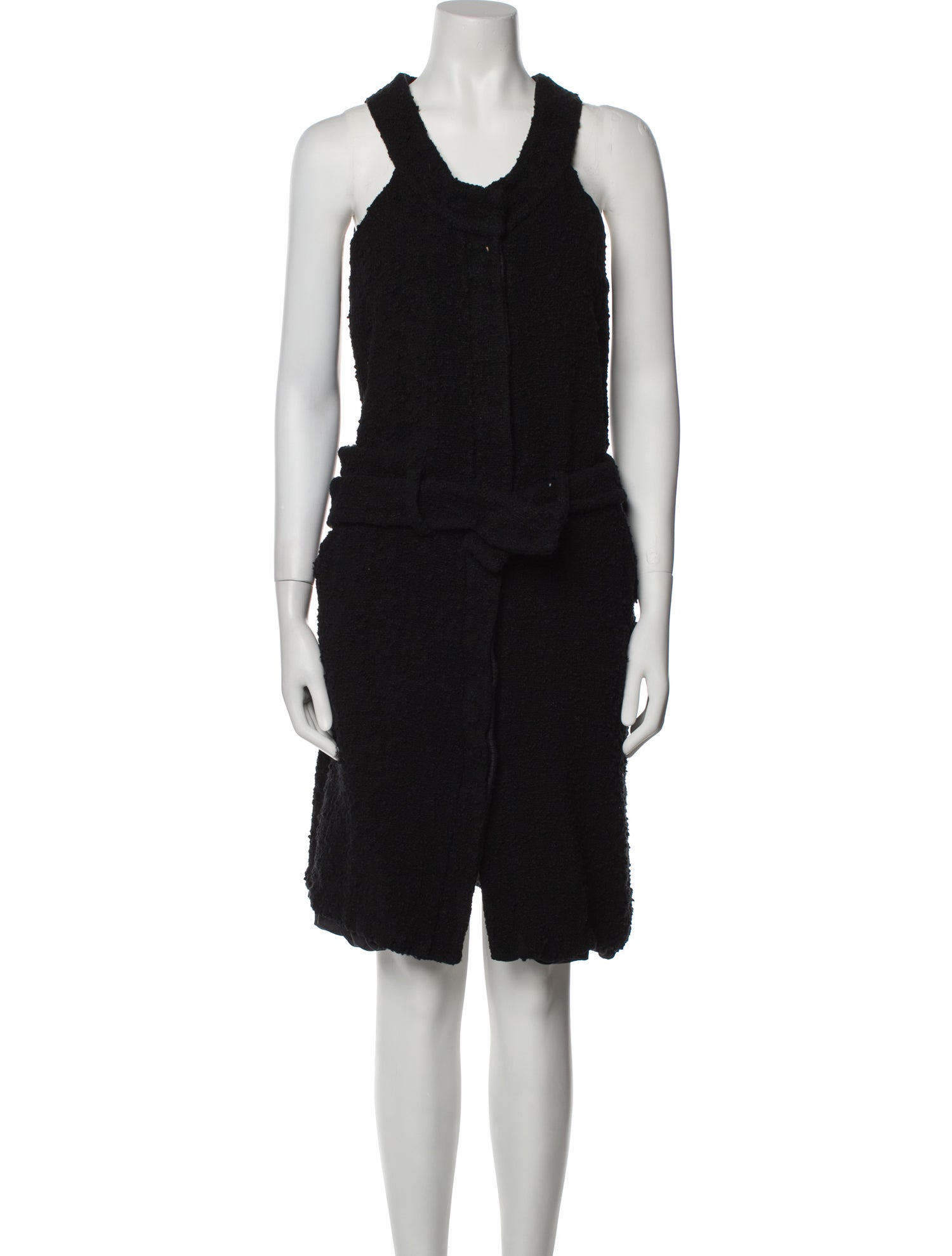 Luca Luca Scoop Neck Knee-Length Dress