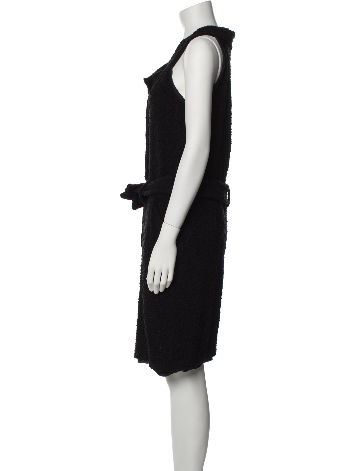Luca Luca Scoop Neck Knee-Length Dress