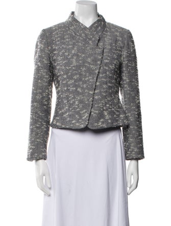 Luca Luca Tweed Pattern Evening Jacket