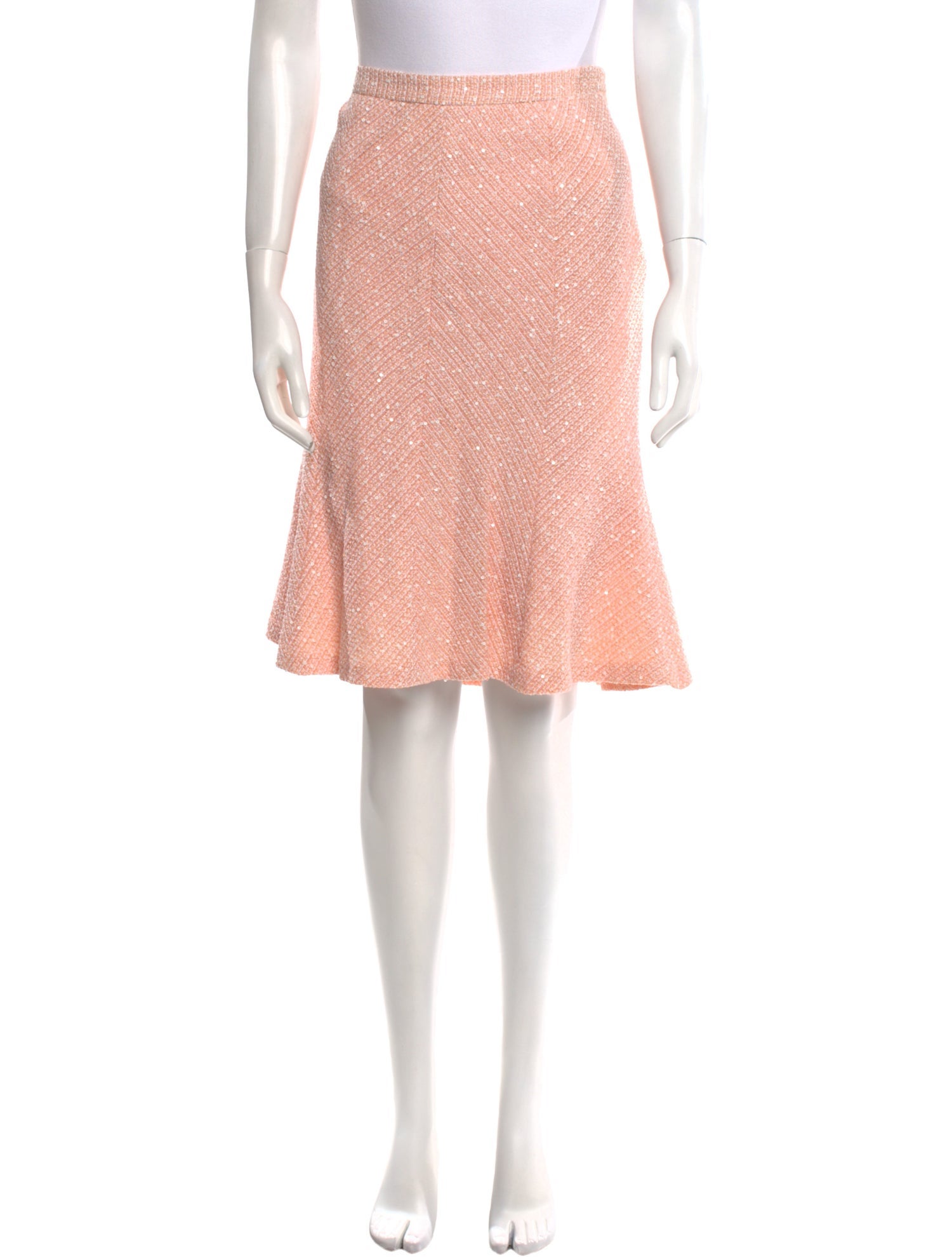 Luca Luca Sequin Embellishments Knee-Length Skirt