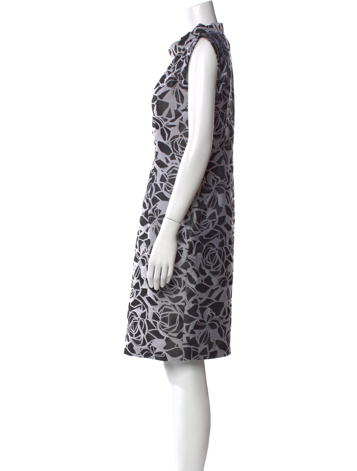 Luca Luca Printed Knee-Length Dress