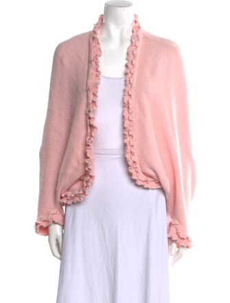 Luca Luca Virgin Wool Open Front Sweater