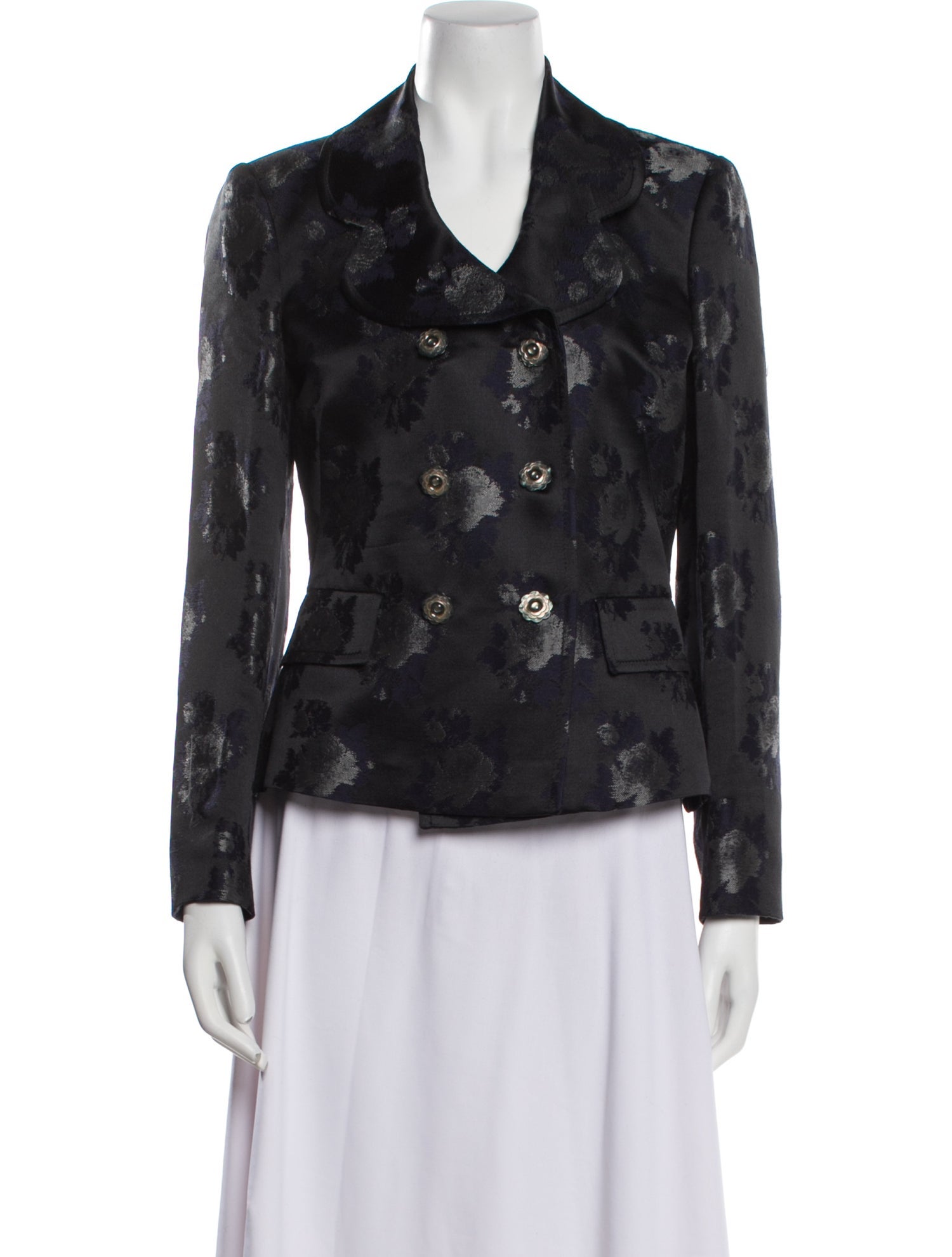Luca Luca Wool Printed Jacket