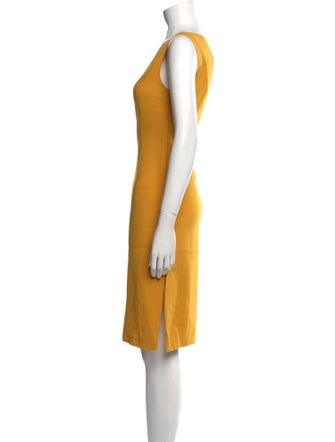 Luca Luca Bateau Neckline Mini Dress