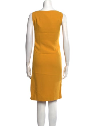 Luca Luca Bateau Neckline Mini Dress