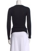 Luca Luca Silk Scoop Neck Sweater