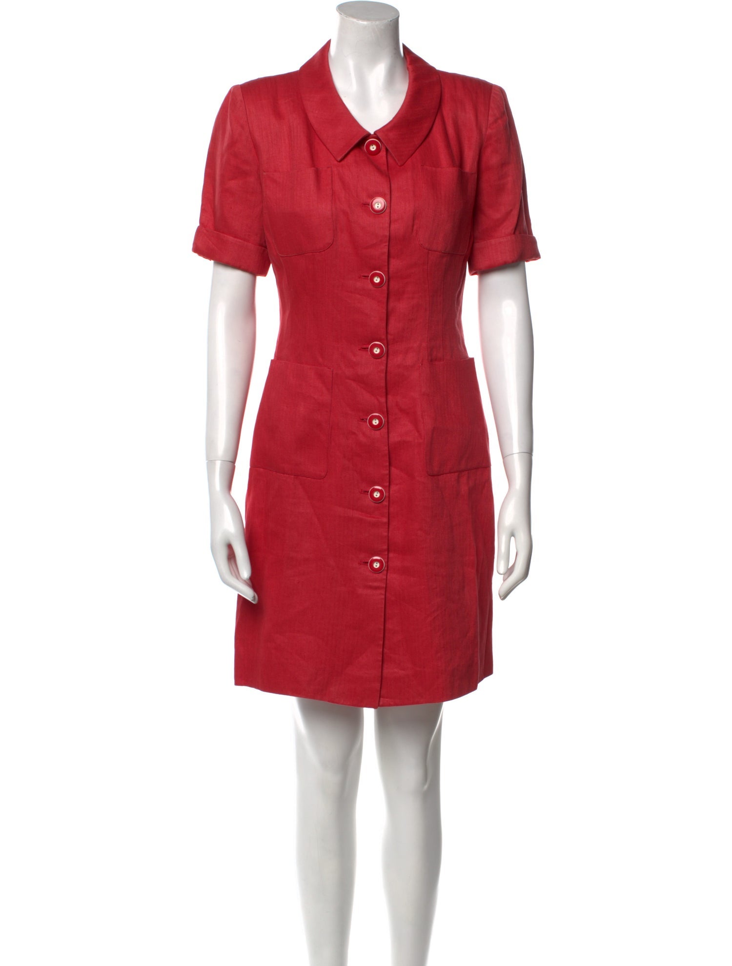 Luca Luca Linen Mini Dress