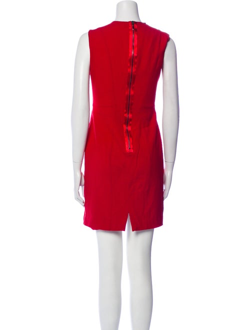 Luca Luca Virgin Wool Mini Dress