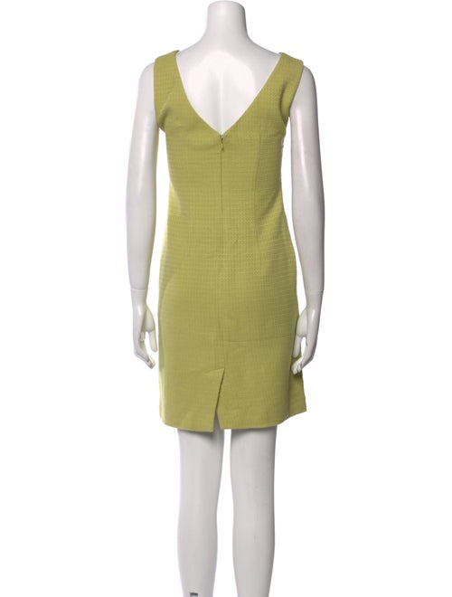 Luca Luca Bateau Neckline Mini Dress