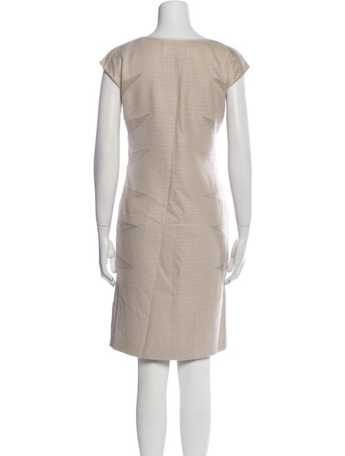 Luca Luca Scoop Neck Knee-Length Dress
