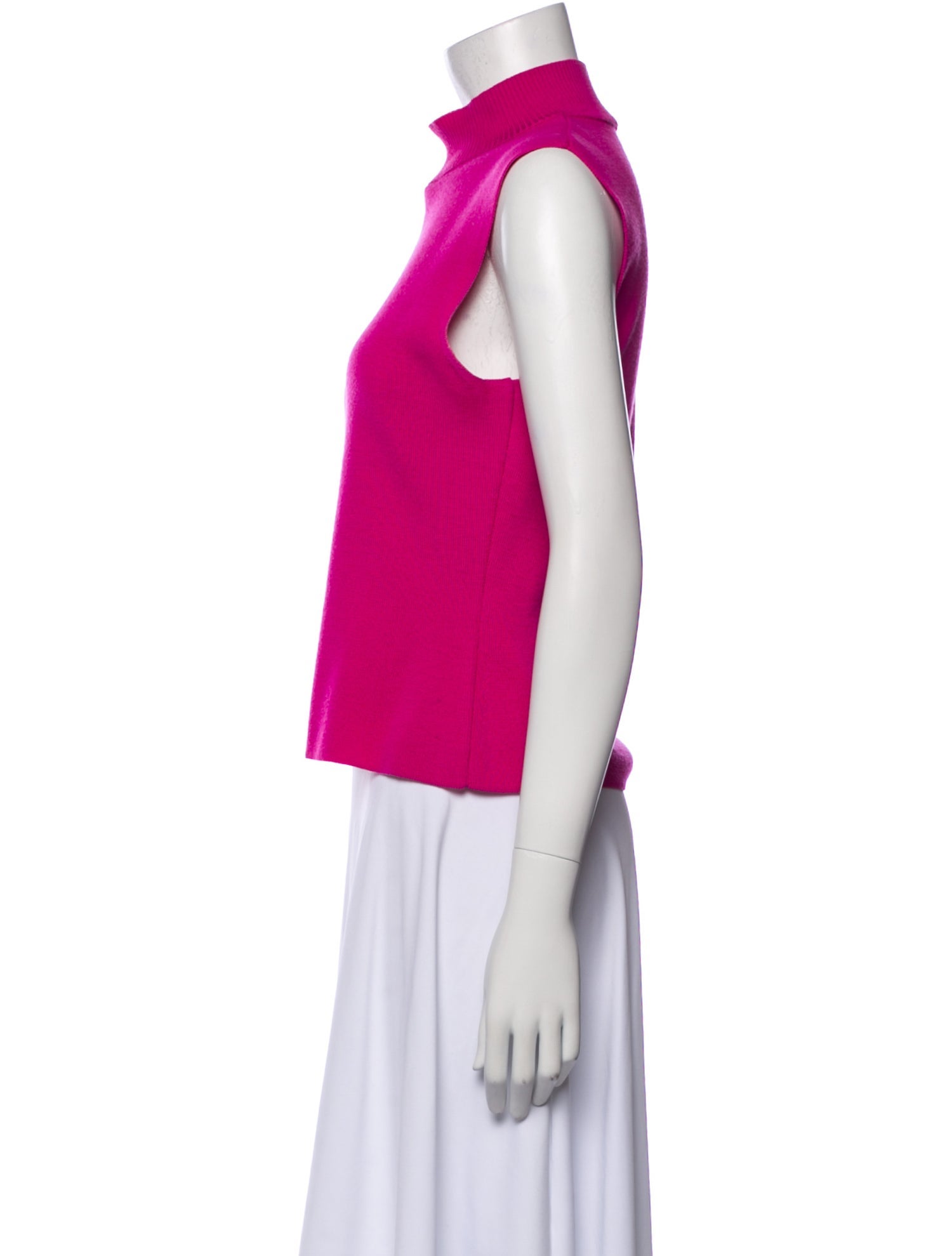 Luca Luca Virgin Wool Mock Neck Sweater