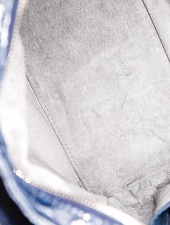 Laurent Effel Crocodile Top Handle Bag