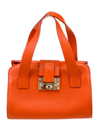 Laurent Effel Leather Top Handle Bag