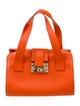 Laurent Effel Leather Top Handle Bag