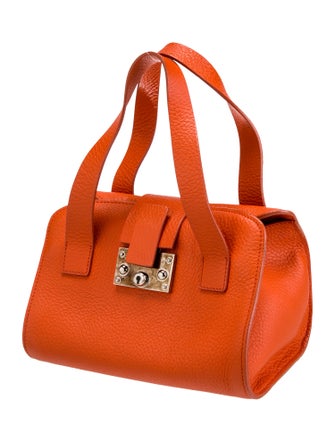 Laurent Effel Leather Top Handle Bag
