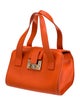 Laurent Effel Leather Top Handle Bag