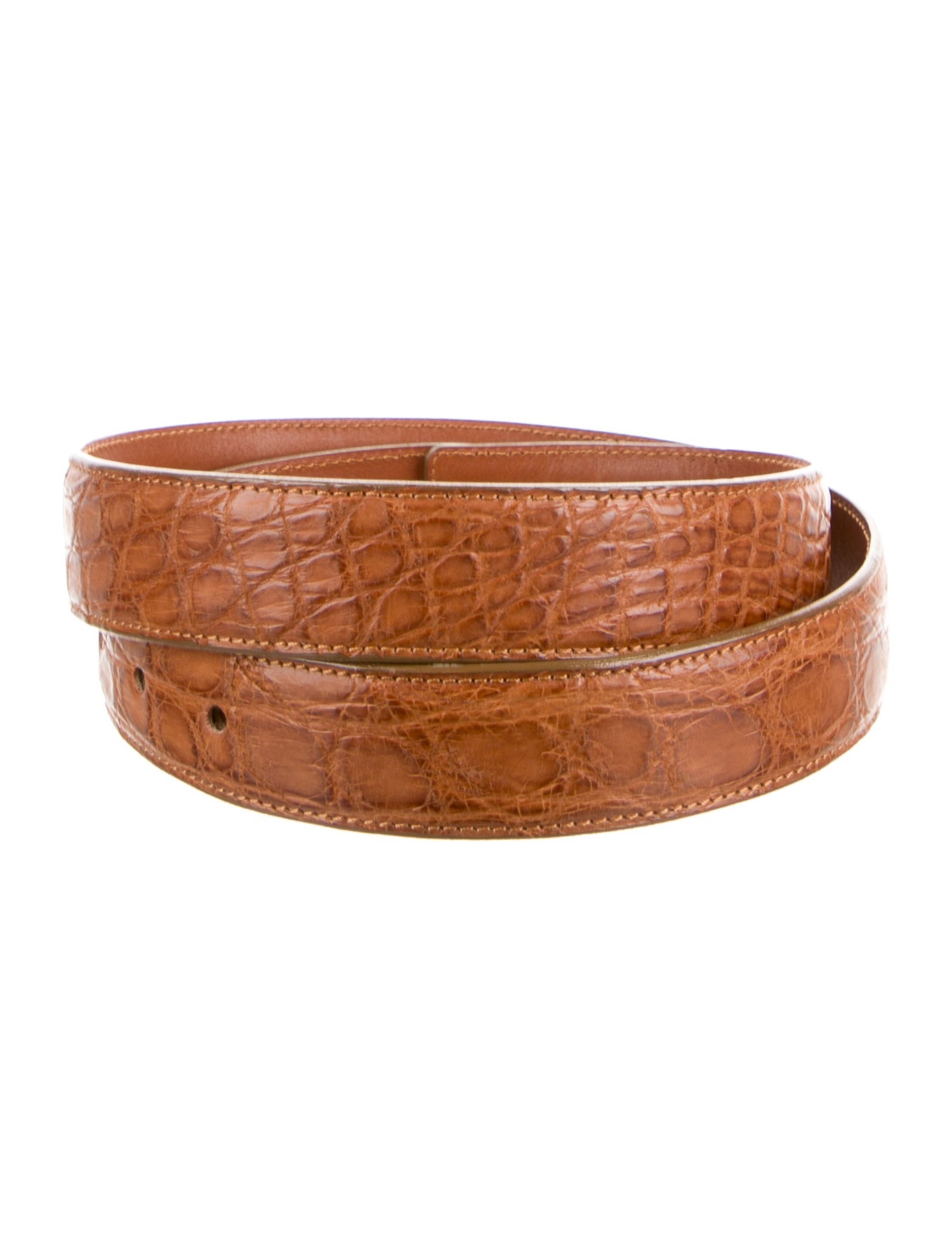 Laurent Effel Crocodile Belt