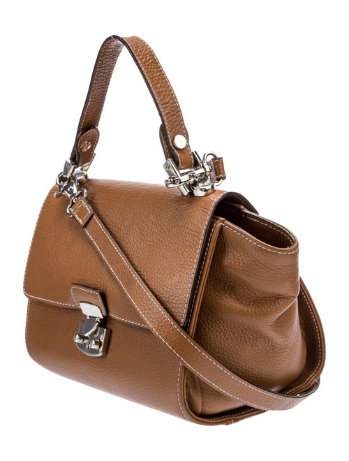 Laurent Effel Leather Top Handle Bag