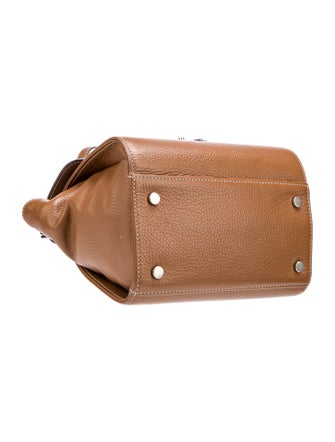 Laurent Effel Leather Top Handle Bag