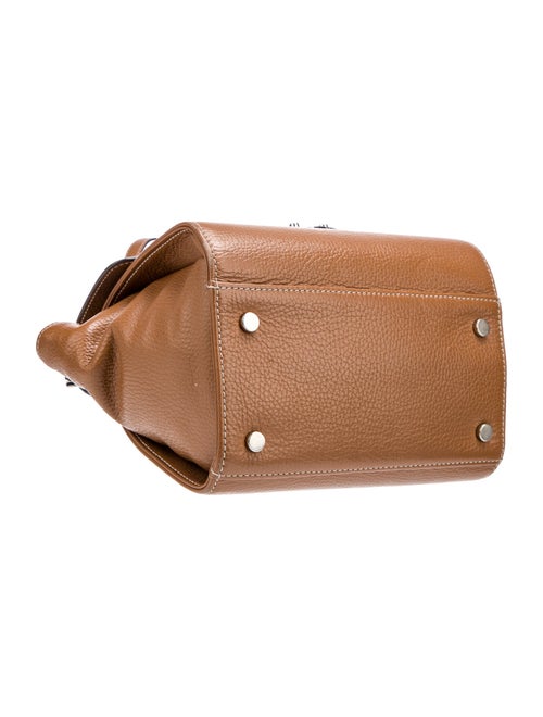 Laurent Effel Leather Top Handle Bag