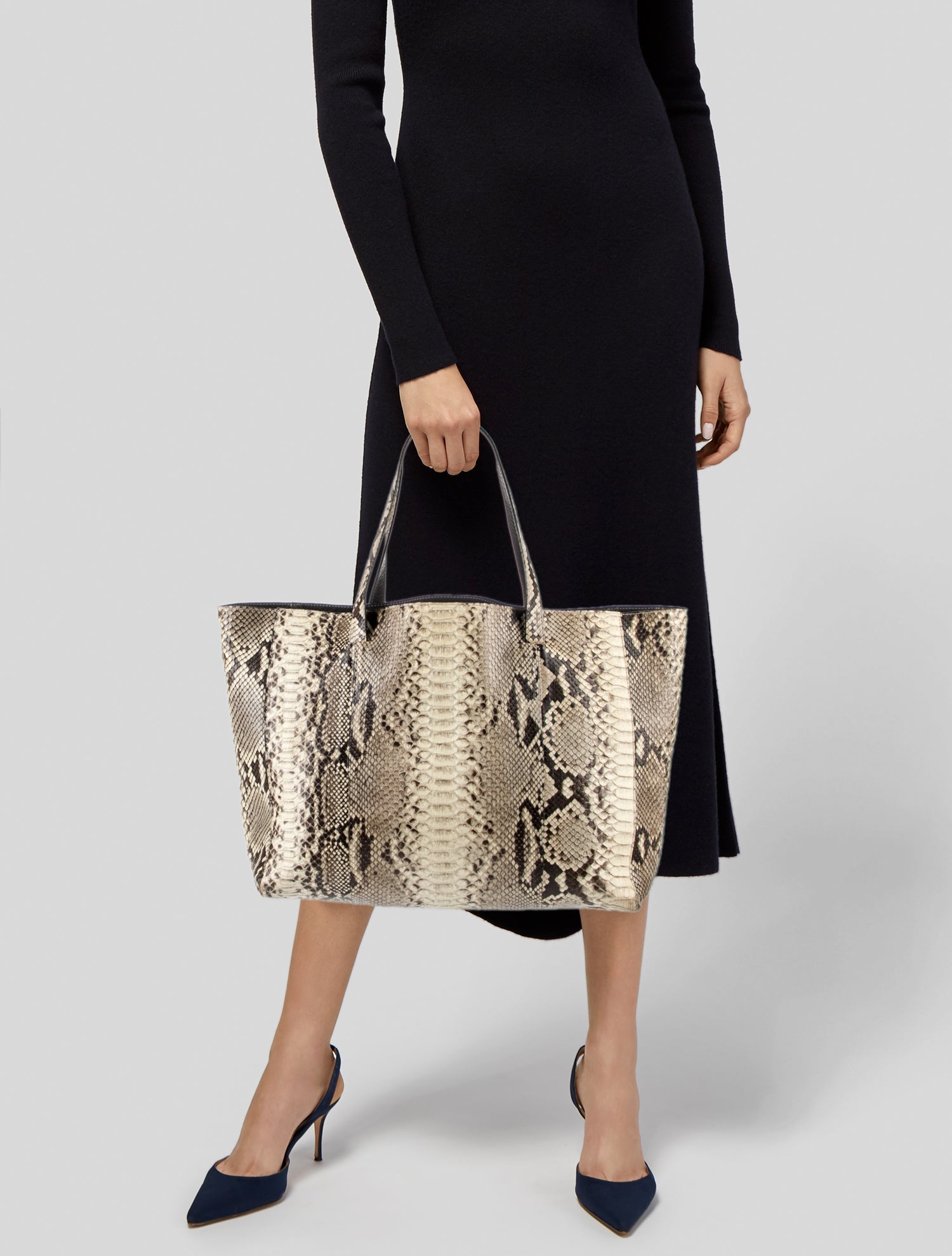 Laurent Effel Python Tote
