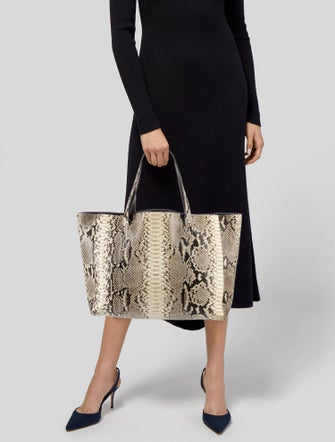Laurent Effel Python Tote