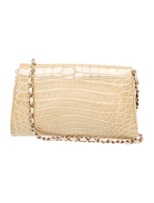 Laurent Effel Embossed Leather Clutch