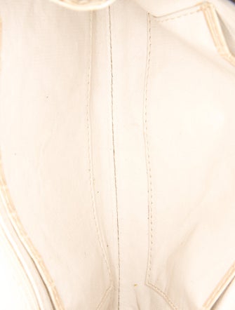 Laurent Effel Embossed Leather Clutch