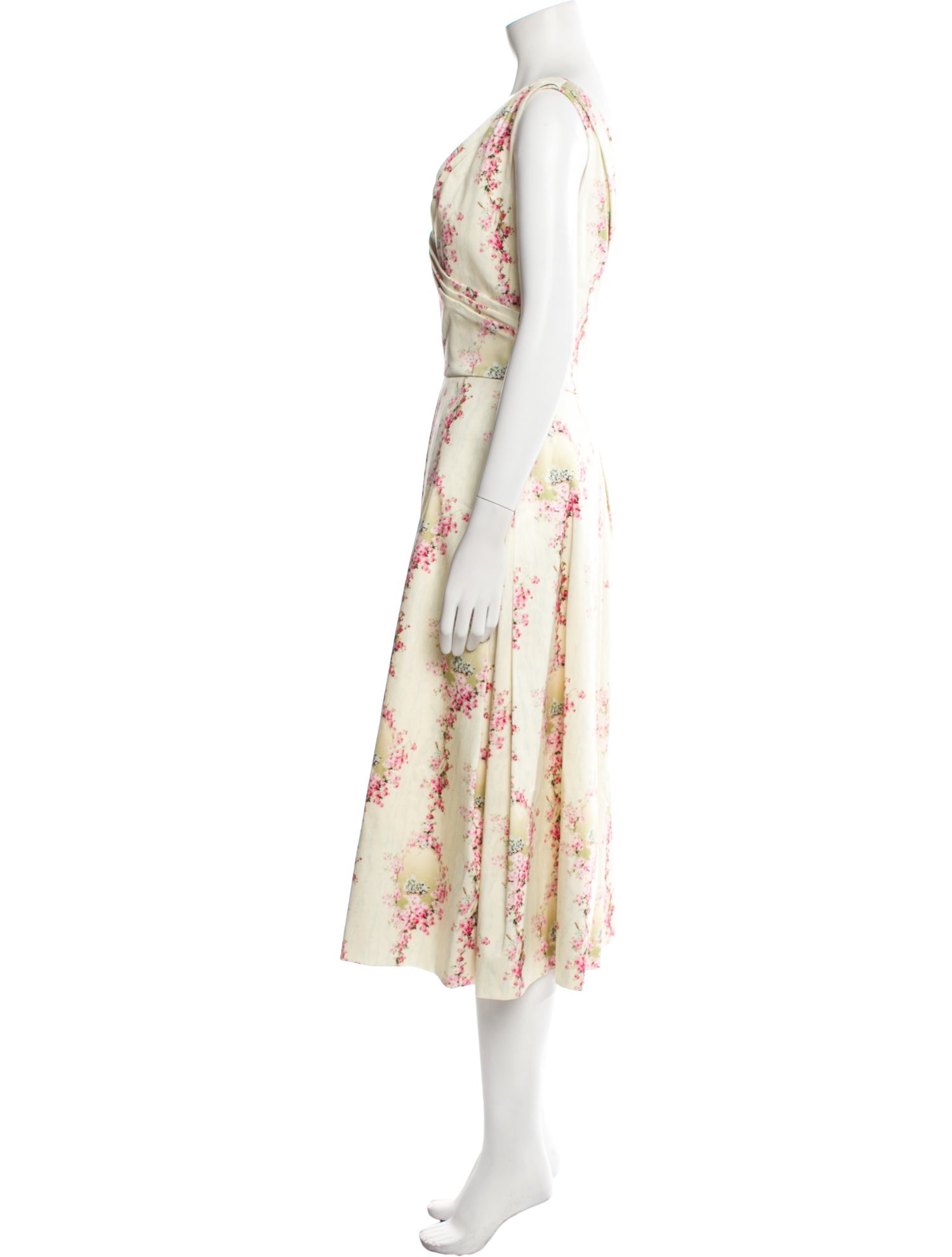 Luisa Floral Midi Dress