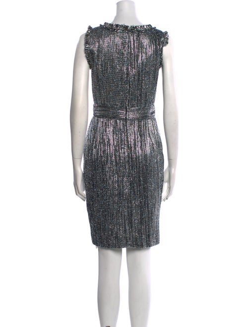 Luisa Beccaria Scoop Neck Knee-Length Dress