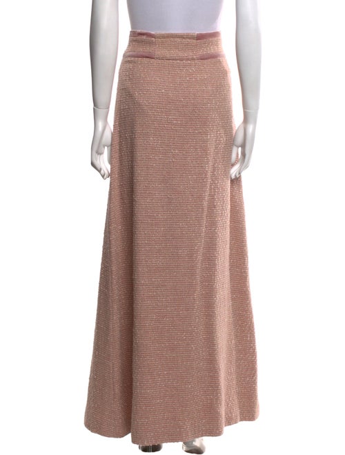Luisa Beccaria Wool Long Skirt