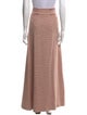 Luisa Beccaria Wool Long Skirt