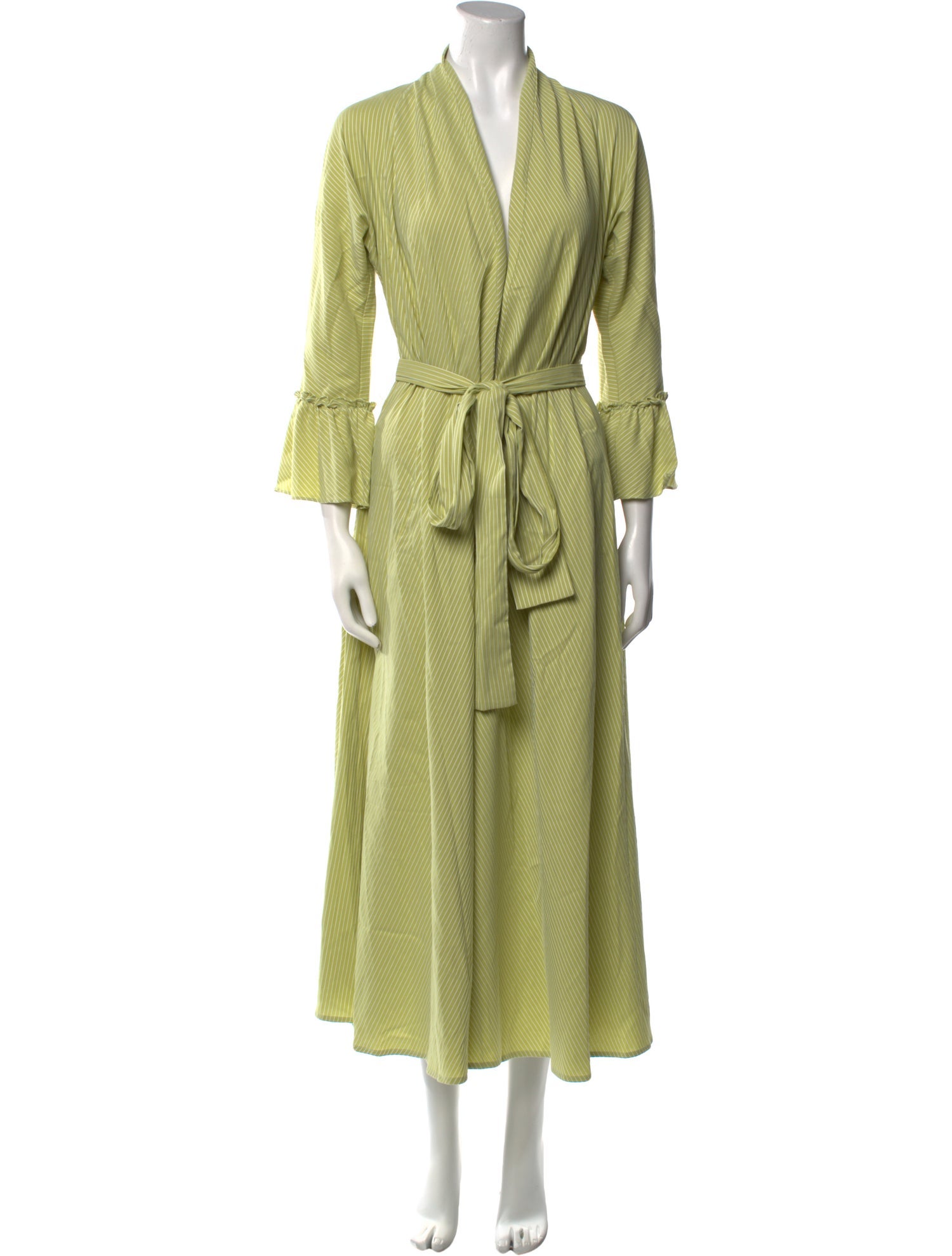 luisa beccaria green dress Luisa Beccaria V-Neck Long Dress - Green Dresses, Clothing - LUI21775
